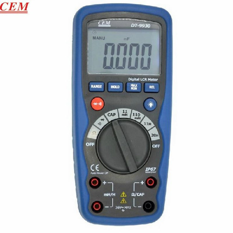 CEM DT-9930 DT-9935 Digital Multimeter Inductance Capacitance Resistance Test Almighty Meter LCR Tester High Bridge Multipurpose CEM DT-9930 DT-9935 Digital Multimeter Inductance Capacitance Resistance Test Almighty Meter LCR Tester High Bridge Multipurpose